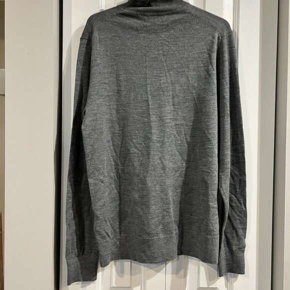 MEN Calvin Klein 100% Wool turtleneck sweater Excellent Condition size S - Picture 3 of 4